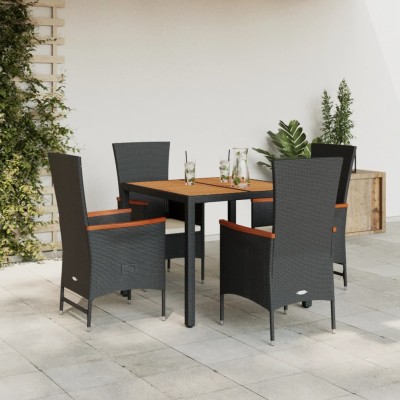 Garden set with cushions, 5...