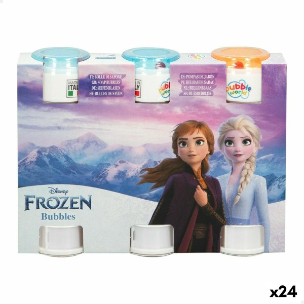 Bubble blower set Frozen 3 Tükid, osad 60 ml (24 Ühikut)