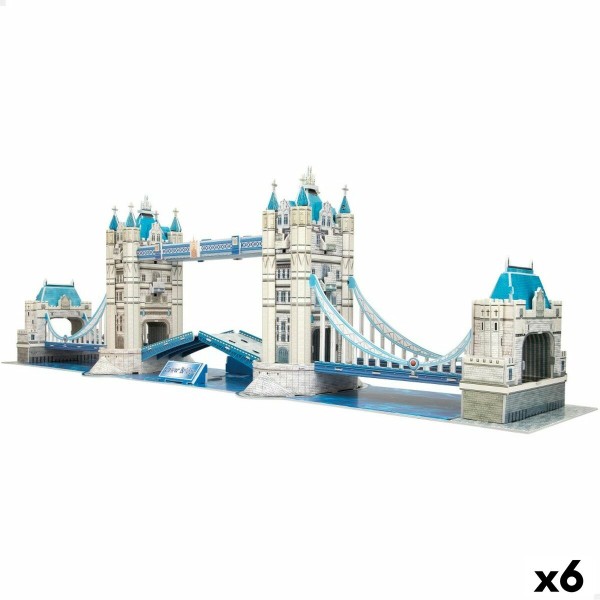 3D Puzle Colorbaby Tower Bridge 120 Daudzums 77,5 x 23 x 18 cm (6 gb.)