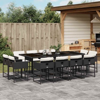 Garden set with cushions,...