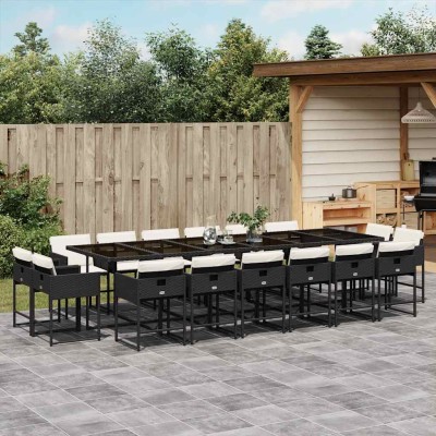 Garden set with cushions,...