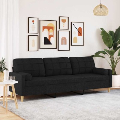 Three-seater sofa with...