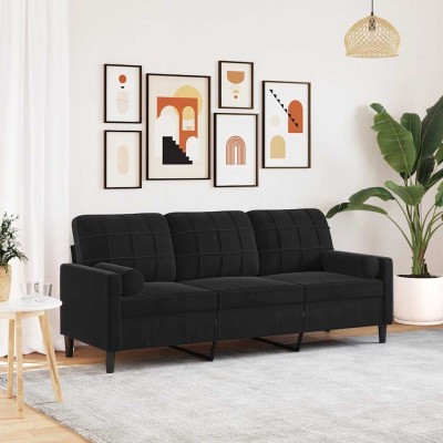 Three-seater sofa with...