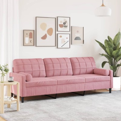 Three-seater sofa with...