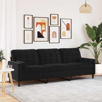 Three-seater sofa with...