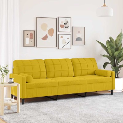 Three-seater sofa with...