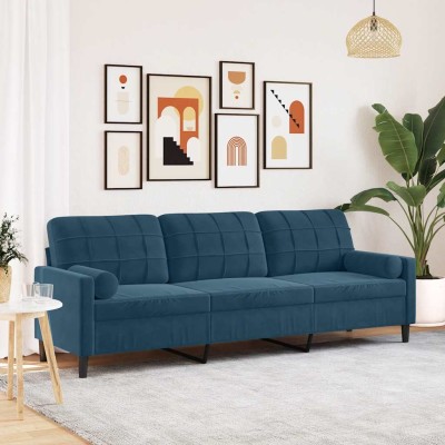 Three-seater sofa with...