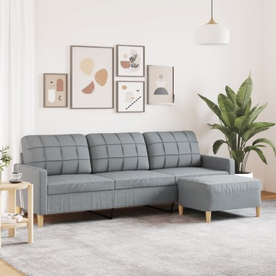 Three-seater sofa with...
