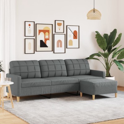 Three-seater sofa with...