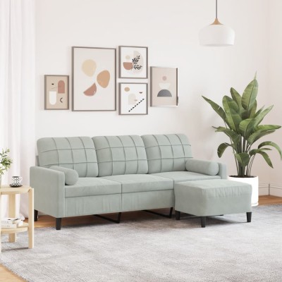 Three-seater sofa with...