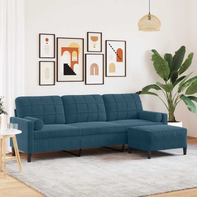 Three-seater sofa with...