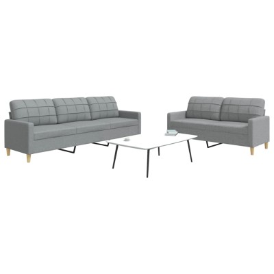 Sofa set, 2 parts, light...