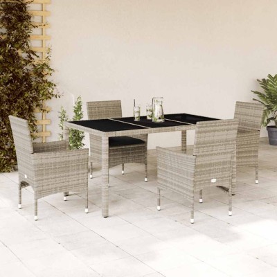 Garden set, 5 pieces, light...
