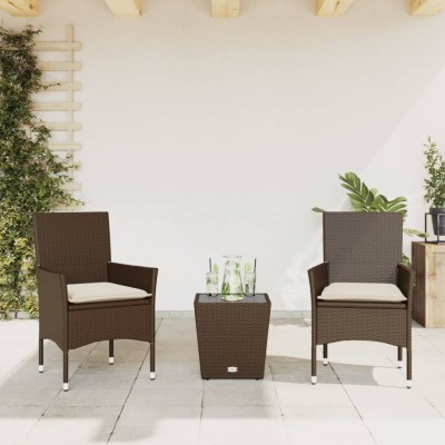 Bistro set, 3 pieces,...