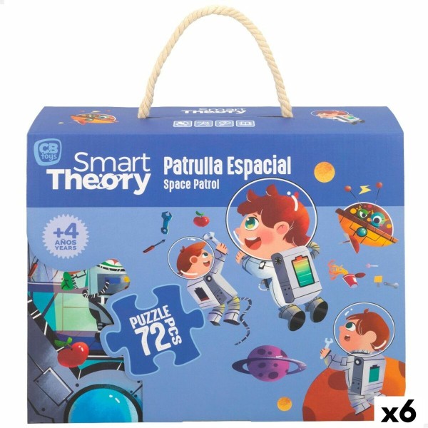 Palapeli Colorbaby Space Patrol 72 Kappaletta 90 x 60 cm (6 osaa)