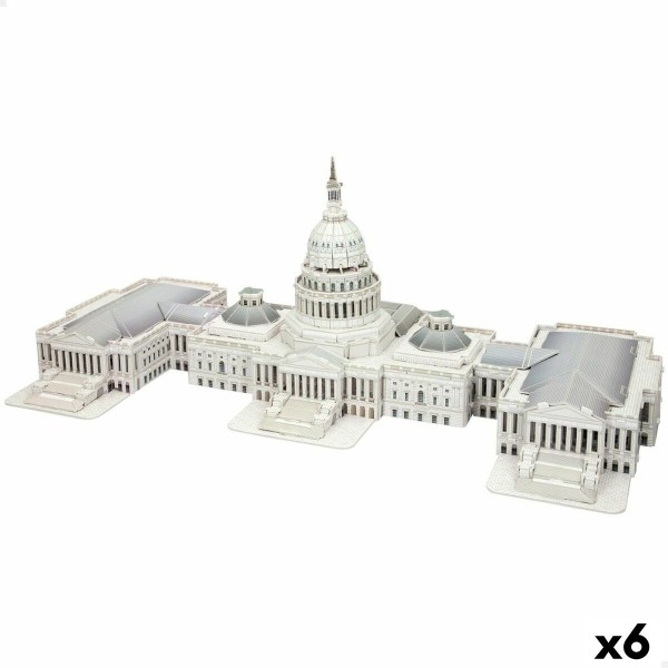 3D-паззл Colorbaby Capitolio 126 Предметы 52,5 x 20,5 x 23,5 cm (6 штук)