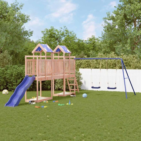 Outdoor playground set, solid Douglas fir
