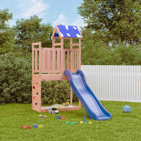 Outdoor playground set, solid Douglas fir