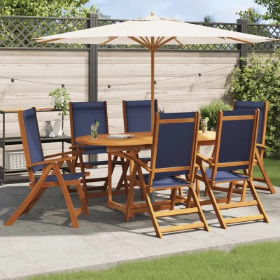 Folding garden chairs, 6...
