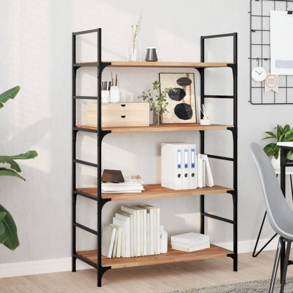 Hanging shelves, 4 pcs., 60x40x2cm, solid acacia