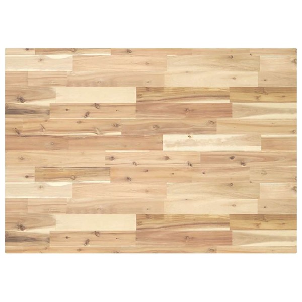 Desk top, 120x70x4cm, solid acacia