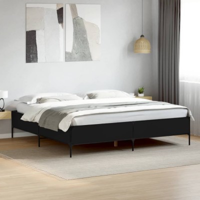 Bed frame, black,...