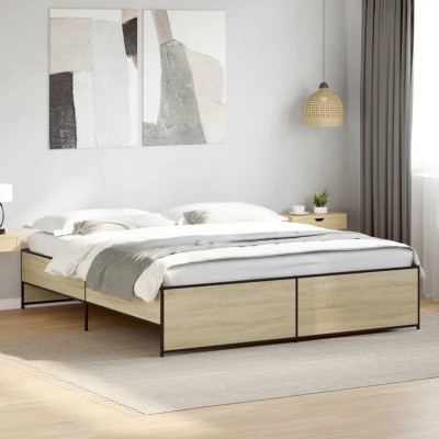 Bed frame, oak, 180x200cm,...
