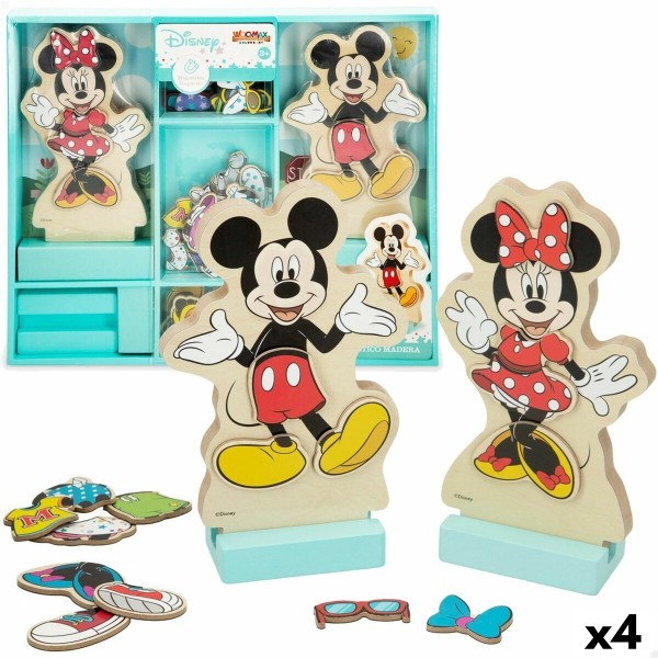 Statulėlės Disney 54 Dalys 4 vnt. 11,5 x 17,5 x 1,2 cm