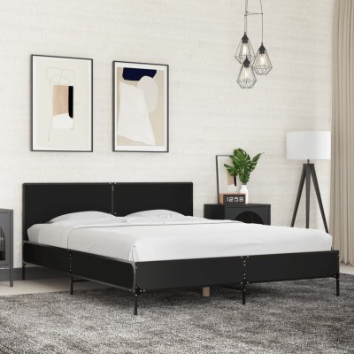 Bed frame, black,...