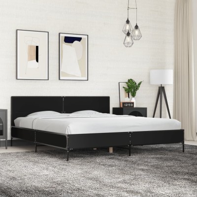 Bed frame, black,...