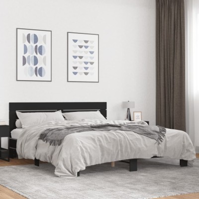 Bed frame, black,...