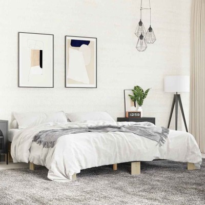 Bed frame, oak, 160x200cm,...