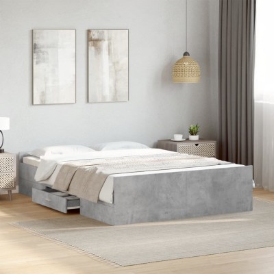 Bed frame with drawers,...