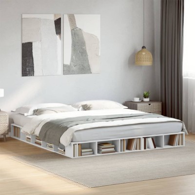 Bed frame, white,...