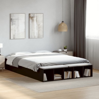 Bed frame, black,...