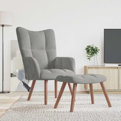 Lounge chair with footrest,...