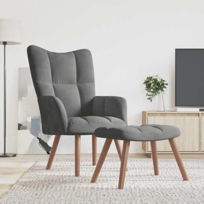 Lounge chair with footrest,...