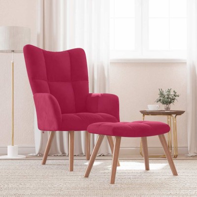 Lounge chair with footrest,...