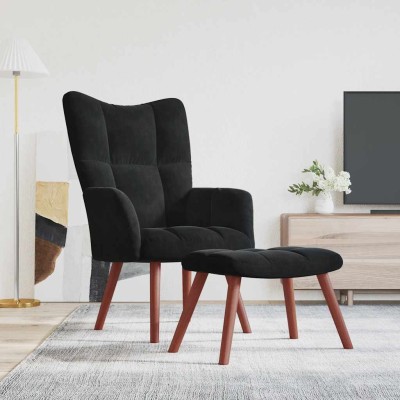 Lounge chair with footrest,...