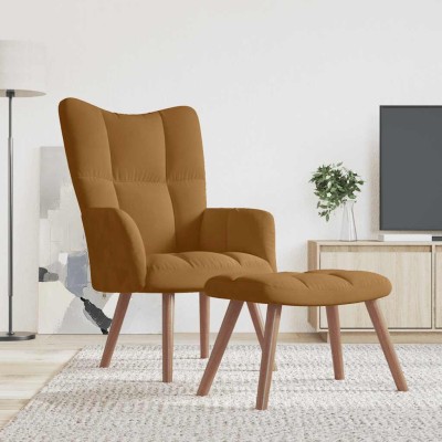 Lounge chair with footrest,...