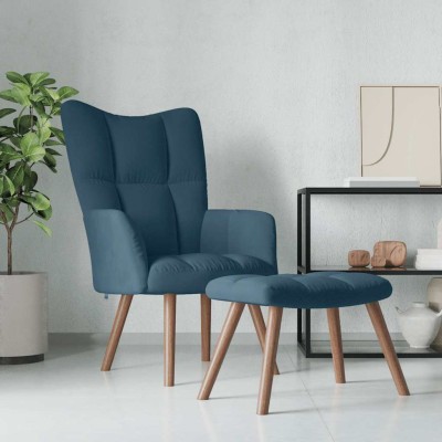 Lounge chair with footrest,...
