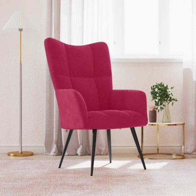 Lounge chair, red wine...