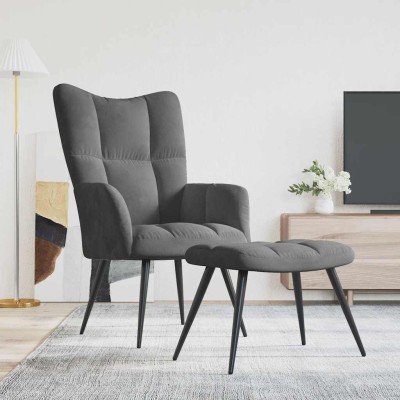 Lounge chair with footrest,...