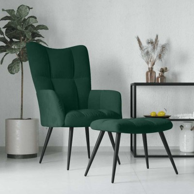 Lounge chair with footrest,...