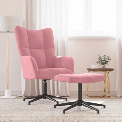 Lounge chair with footrest,...