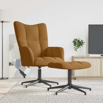 Lounge chair with footrest,...