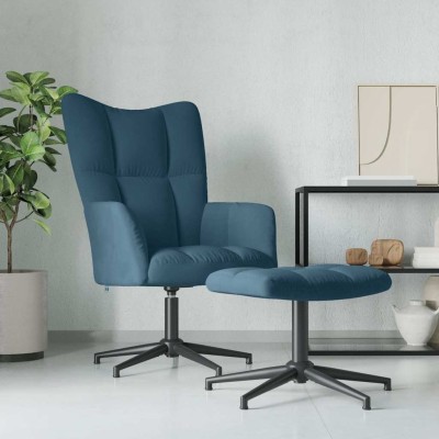 Lounge chair with footrest,...