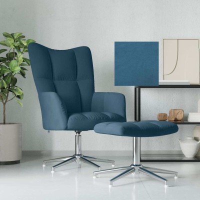 Lounge chair with footrest,...