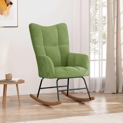 Rocking chair, light green,...