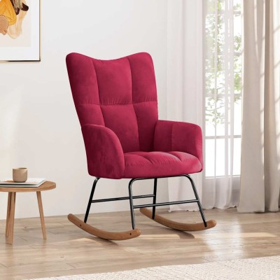 Rocking chair, red wine...